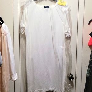 White t-shirt dress